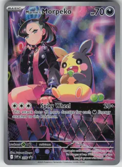 Pokemon TCG Marnie’s Morpeko Holo Rare SV: Scarlet & Violet Promo Cards 206 - Image 1