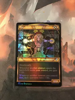 MTG Elas il-Kor Sadistic Pilgrim FOIL Showcase Dominaria United DMU 297 Rare NM - Image 1