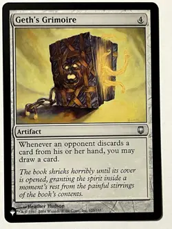 Geth's Grimoire | MTG | NM - Image 1