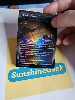 Regalla's Wrath - Tarrian's Soulcleaver (Rainbow Foil) Secret Lair HZD Foil - Image 2
