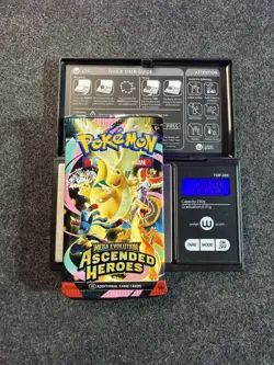 VERY HEAVY! 22.75g Pokemon TCG Ascended Heroes Booster Pack (SEALED) - Image 1