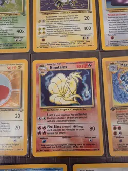 Lot of Vintage Pokemon Holos Base Set Jungle Fossil 1st Edition Gems - Image 3