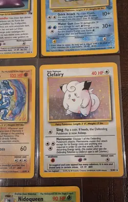 Lot of Vintage Pokemon Holos Base Set Jungle Fossil 1st Edition Gems - Image 4