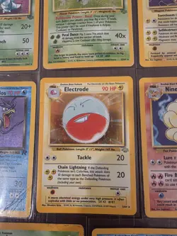 Lot of Vintage Pokemon Holos Base Set Jungle Fossil 1st Edition Gems - Image 5