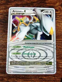 Arceus Lv X 94/99 Holo Ultra Rare Platinum Arceus Pokemon - Image 1