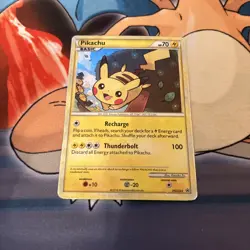 Pikachu HGSS03 Holo Bleed Swirl Pokemon TCG: 2010 HGSS Black Star Promo HP - Image 1