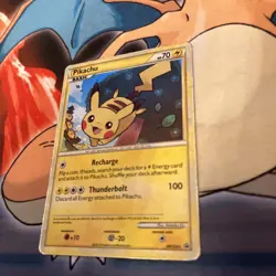 Pikachu HGSS03 Holo Bleed Swirl Pokemon TCG: 2010 HGSS Black Star Promo HP - Image 2