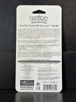 Pokemon Jungle Booster Pack Sealed 1999 Wigglytuff Artwork Wizards of the Coast - Image 3