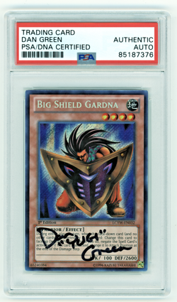 YUGIOH Big Shield Gardna LCYW-EN032 Secret Rare 1st edition - Image 1