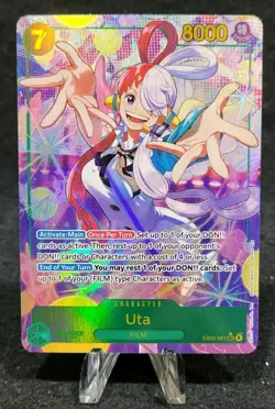 Uta (Alt Art) EB03-061 SEC ONE PIECE Heroines Edition - ONE PIECE Card ENGLISH - Image 1