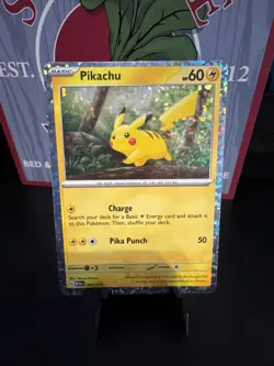 McDonald's Pikachu Holo Pokemon TCG Promo Card 2/15 NM - Image 1