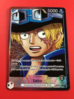 One Piece CCG | (Sabo | OP13-004)| Leader Alt Art Rare English Card TCG - Image 3