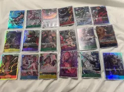 One Piece TCG 18x Super Rare Karten (JPN) Random Loot Cards (Near Mint ) - Image 1