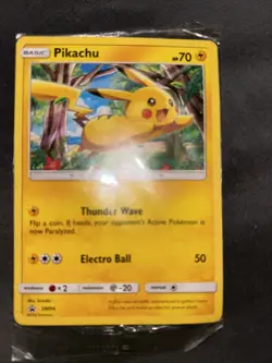 Pokemon Pikachu Card 2016 McDonald's Set 5/12 Promo Near Mint - Image 1