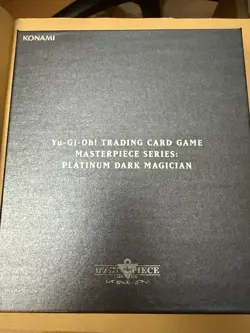 Yugioh Trading Card Game Platinum Dark Magician Masterpiece Series #0885/1000 - Image 3