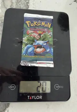Pokemon TCG Base Set Booster Pack Venusaur Art Sealed 11 Cards English WOTC - Image 4