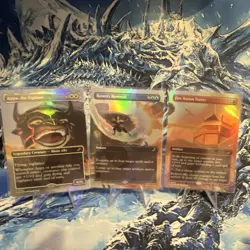 Mtg Foil Card Lot Appa Katara Sokka Fire Nation Turret Swampbenders - Image 1
