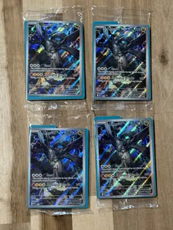 Pokemon Ascended Heroes Card Lot Of 4 N’s Zekrom 031 Black Star Promo New Sealed - Image 1