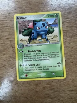 Pokemon TCG Ivysaur EX Crystal Guardians 35/100 Uncommon Card - Image 1