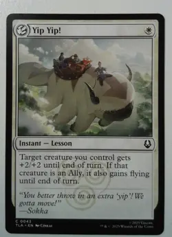 Yip Yip! *Common* Magic MtG x1 Avatar: The Last Airbender - Image 1