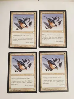 MTG Playset 4x Duskrider Falcon (Weatherlight/White/C) - BGM - Image 1