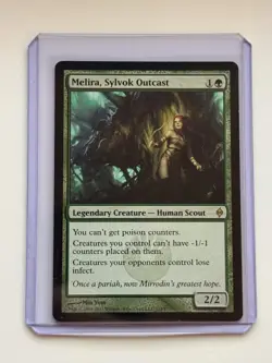Melira, Sylvok Outcast NON-FOIL New Phyrexia #115 LP - MTG ENG - Image 1