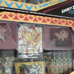 Pokemon Crown Zenith Shiny Zacian & Zamazenta Premium Figure Collection 2 Kits - Image 2
