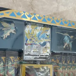 Pokemon Crown Zenith Shiny Zacian & Zamazenta Premium Figure Collection 2 Kits - Image 3