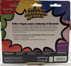 Pokemon Mega Evolution Ascended Heroes 2-Pack Blister Erika (Factory Sealed) - Image 2