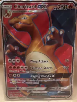 Pokemon TCG Charizard GX Full Art Holo Card SM60-SM Promos - Image 2