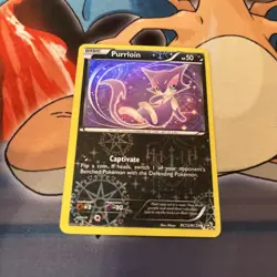 Purrloin RC13/RC25 - Pokemon Legendary Treasures Radiant Uncommon Card LP - Image 1