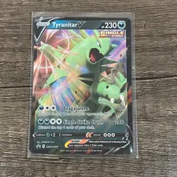 Tyranitar V SWSH 109 Sword & Shield Promo Pokemon TCG NM/M - Image 1