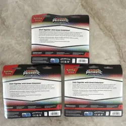 Pokemon Scarlet & Violet Prismatic Evolutions Pack - Leafeon, Sylveon, Glaceon - Image 2