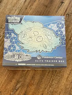 Pokemon TCG Scarlet & Violet Stellar Crown Pokemon Center Elite Trainer Box - Image 1