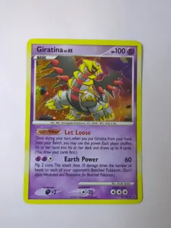 Giratina Lv.55 9/127 Holo Rare VLP | Vintage Pokemon Platinum 2009 - Image 1