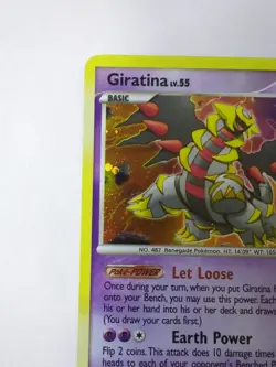 Giratina Lv.55 9/127 Holo Rare VLP | Vintage Pokemon Platinum 2009 - Image 3