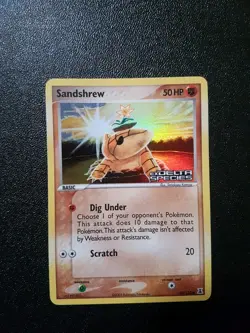 Samdshrew 82/113 Reverse Holo Common VLP | Pokemon Ex Delta Species 2005 Descrip - Image 1