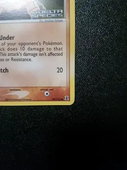Samdshrew 82/113 Reverse Holo Common VLP | Pokemon Ex Delta Species 2005 Descrip - Image 5