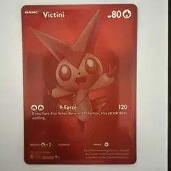 Pokemon TCG Red Victini 171/086 Sv: Black Bolt Holo - Image 1