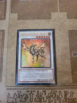 YUGIOH GOLDEN CLOUD BEAST MALONG MP24-EN203 ULTRA 1ST ED NM - Image 1