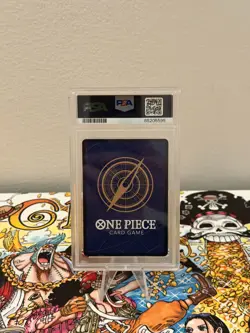 PSA 10 Monkey D. Luffy ST01-012 Eiichiro Oda Signed One Piece Card Japanese - Image 2