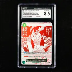 CGC 8.5 NM/MINT+ 2025 One Piece JPN Go All Out from the Very Start!!! OP13-040 R - Image 1