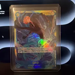 SANJI One Piece OP06-119 Secret RareEnglish Wings of the Captain (reprint) - Image 1