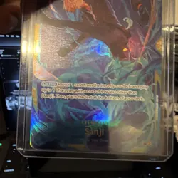 SANJI One Piece OP06-119 Secret RareEnglish Wings of the Captain (reprint) - Image 3