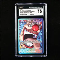CGC 10 GEM MINT 2024 One Piece JPN Buggy OP09-042 L (Alt Art) - Image 1