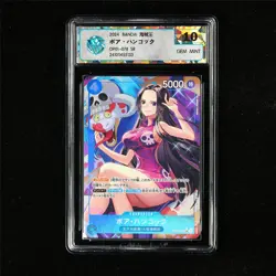 CCG 10 GEM MINT 2024 One Piece JPN Boa Hancock OP01-078 SR - Image 2