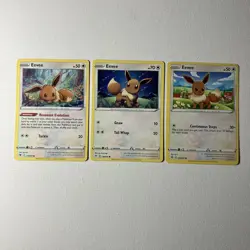 Eevee Pokemon Card Lot x11 Unique Cards - Excellent Condition - Image 4
