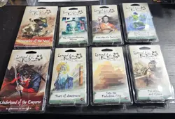 New Legends Of The Five Rings Card Game 8 Expansion & Dynasty Pack Card Lot - Image 1