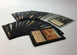(30) MTG Black Vintage Card Bulk Lot 1994-98 Old Border Revised, Mirage & More - Image 3