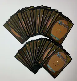 (30) MTG Black Vintage Card Bulk Lot 1994-98 Old Border Revised, Mirage & More - Image 4